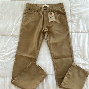 Brand New Boys Levi’s 510 Jeans Skinny from hip to ankle stretch